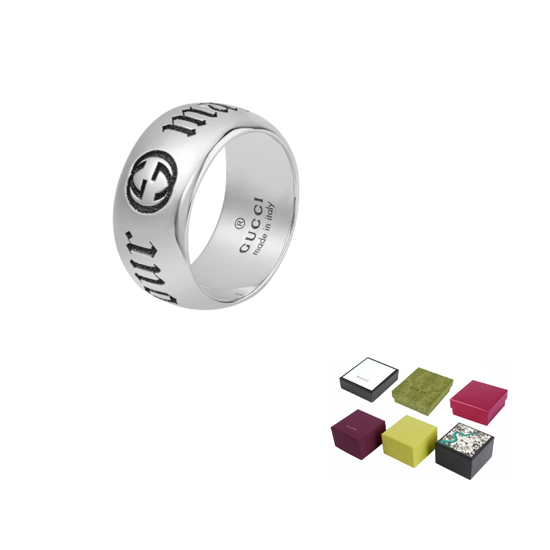 GUCCI Кольцо из стерлингового серебра 925 пробы Unisex Silver
GUCCI Кольцо из стерлингового серебра 925 пробы Unisex Silver