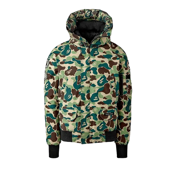 Бомбер BAPE x Concepts x Canada Goose Chilliwack Bomber, Giant ABC Camo
Бомбер BAPE x Concepts x Canada Goose Chilliwack Bomber, Giant ABC Camo