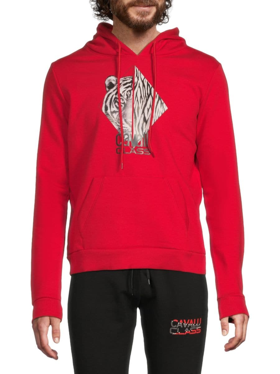 Толстовка с логотипом Cavalli Class by Roberto Cavalli, красный
Толстовка с логотипом Cavalli Class by Roberto Cavalli, красный