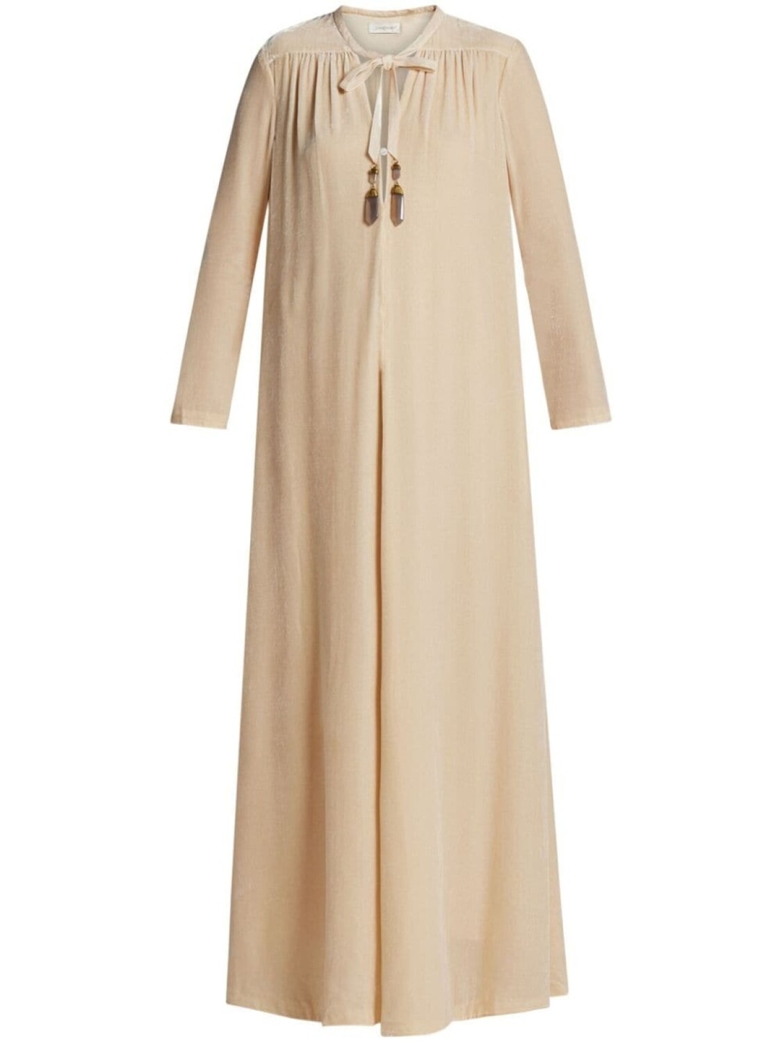 ZIMMERMANN бархатное платье Lyrical Tubular, нейтральный цвет
ZIMMERMANN бархатное платье Lyrical Tubular, нейтральный цвет