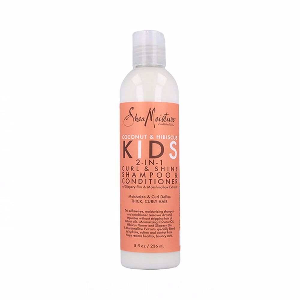Увлажняющий шампунь Coconut & Hibiscus Kids 2In1 Champú & Acondicionador Shea Moisture, 236 мл
Увлажняющий шампунь Coconut & Hibiscus Kids 2In1 Champú & Acondicionador Shea Moisture, 236 мл