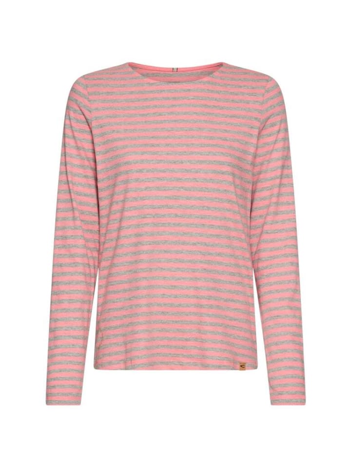 Рубашка с длинными рукавами в серую меланжевую полоску Camel Active
Рубашка с длинными рукавами в серую меланжевую полоску Camel Active