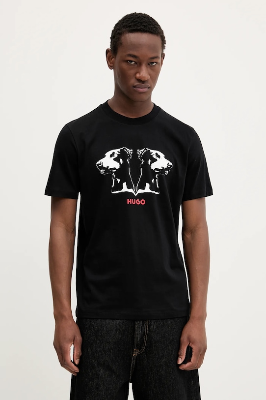 Хлопковая футболка dobero HUGO, черный
Хлопковая футболка dobero HUGO, черный