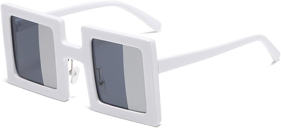 Модные маленькие квадратные уникальные женские солнцезащитные очки в стиле ретро с двухцветными линзами и защитой от УФ-излучения UV400, а также мужские трендовые солнцезащитные очки для активного отдыха SKFGNX, White Gray Silver
Модные маленькие квадратные уникальные женские солнцезащитные очки в стиле ретро с двухцветными линзами и защитой от УФ-излучения UV400, а также мужские трендовые солнцезащитные очки для активного отдыха SKFGNX, White Gray Silver