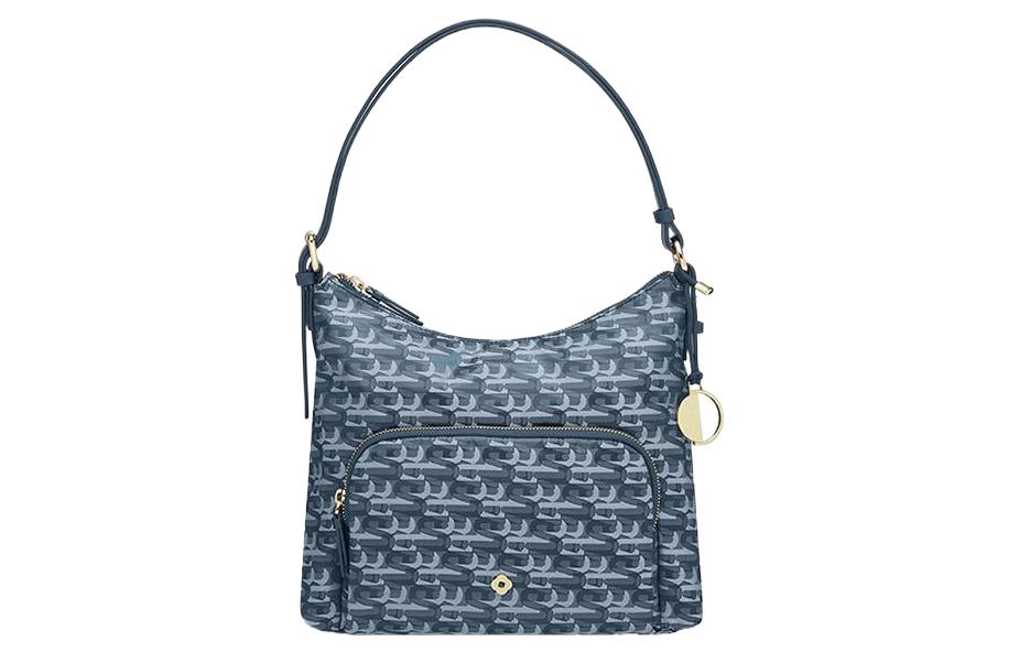 Samsonite Сумка через плечо из ткани и искусственной кожи с синим принтом
Samsonite Сумка через плечо из ткани и искусственной кожи с синим принтом