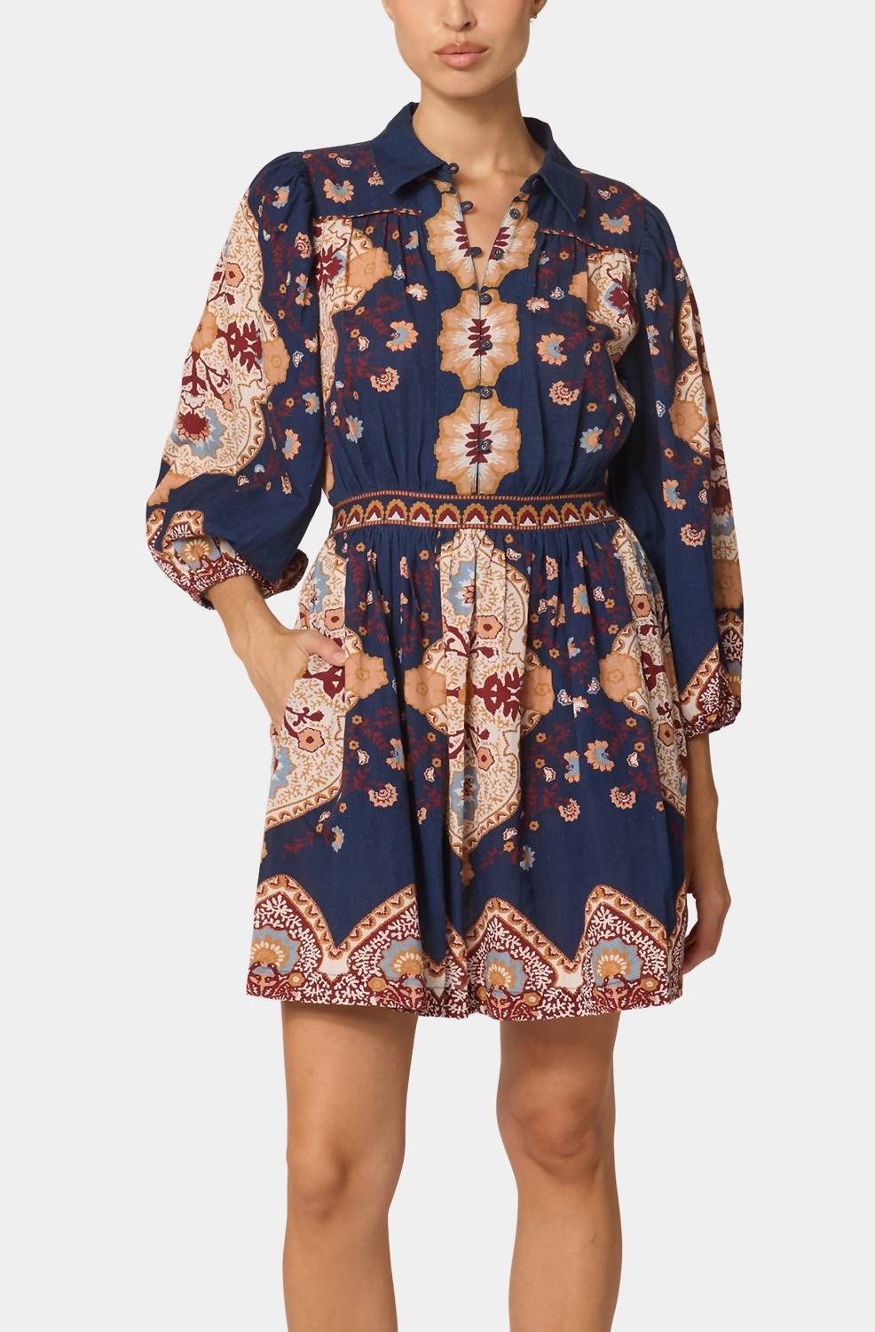 Мини-платье Leigh в цвете «темно-синий Лагос» Cleobella, Navy Lagos
Мини-платье Leigh в цвете «темно-синий Лагос» Cleobella, Navy Lagos