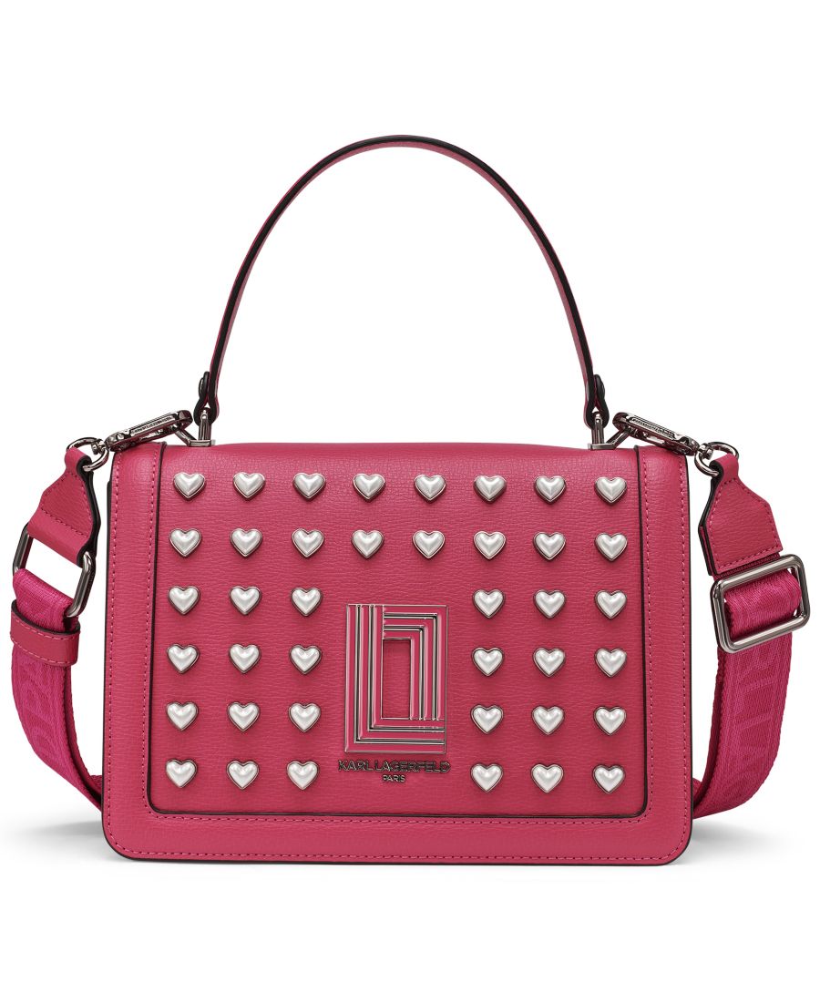 Сумка через плечо Simone Small Flap Crossbody Bag KARL LAGERFELD PARIS, Fuschia
Сумка через плечо Simone Small Flap Crossbody Bag KARL LAGERFELD PARIS, Fuschia