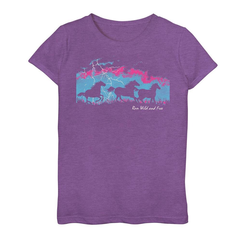 Футболка с рисунком Horses Thunder для девочек 7–16 лет Licensed Character, цвет Purple Berry
Футболка с рисунком Horses Thunder для девочек 7–16 лет Licensed Character, цвет Purple Berry