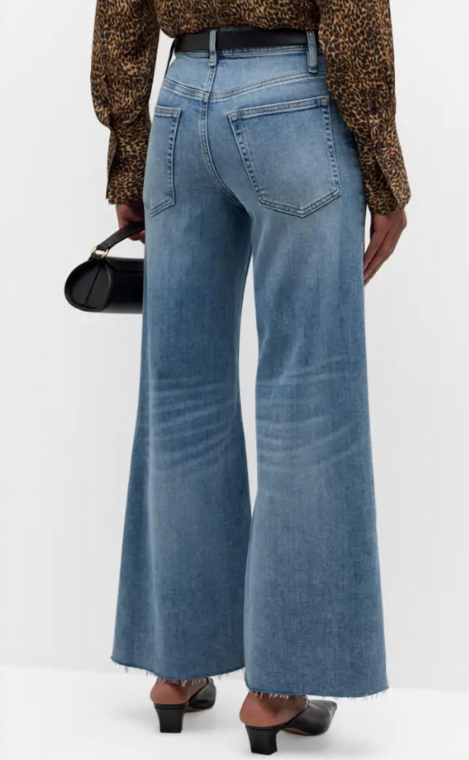 Джинсы Le Palazzo кроп в причудливом стиле FRAME, Whimsy
Джинсы Le Palazzo кроп в причудливом стиле FRAME, Whimsy