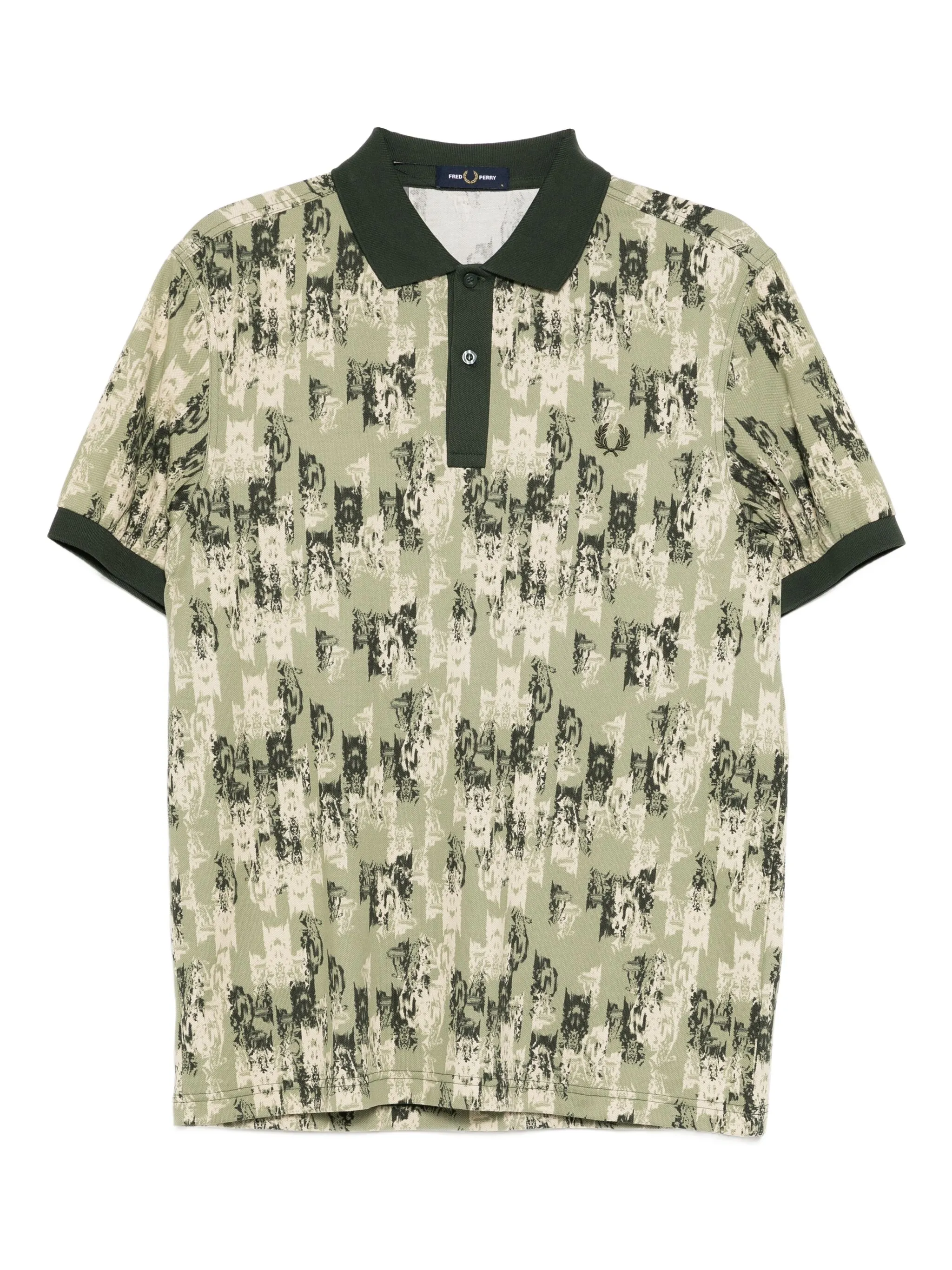 Рубашка поло с графичным принтом Fred Perry, зеленый
Рубашка поло с графичным принтом Fred Perry, зеленый