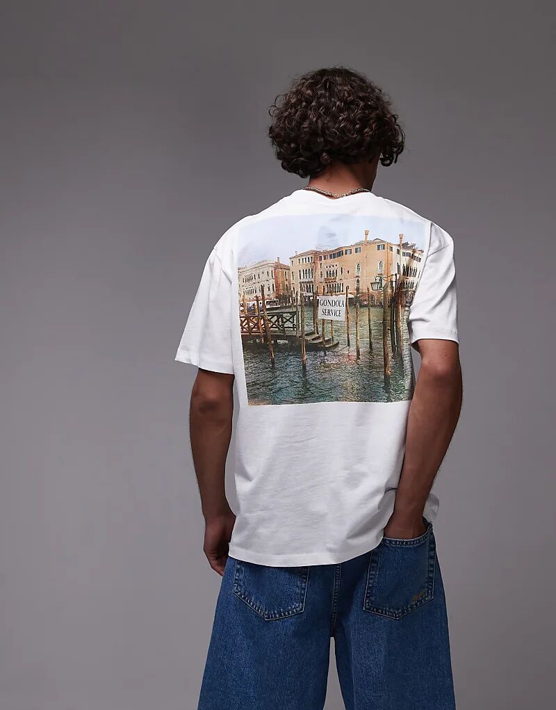 Футболка Topman премиум-класса свободного кроя с принтом гондолы спереди и сзади и вышивкой белого цвета, Белый, Футболка Topman премиум-класса свободного кроя с принтом гондолы спереди и сзади и вышивкой белого цвета
Футболка Topman премиум-класса свободного кроя с принтом гондолы спереди и сзади и вышивкой белого цвета, Белый, Футболка Topman премиум-класса свободного кроя с принтом гондолы спереди и сзади и вышивкой белого цвета