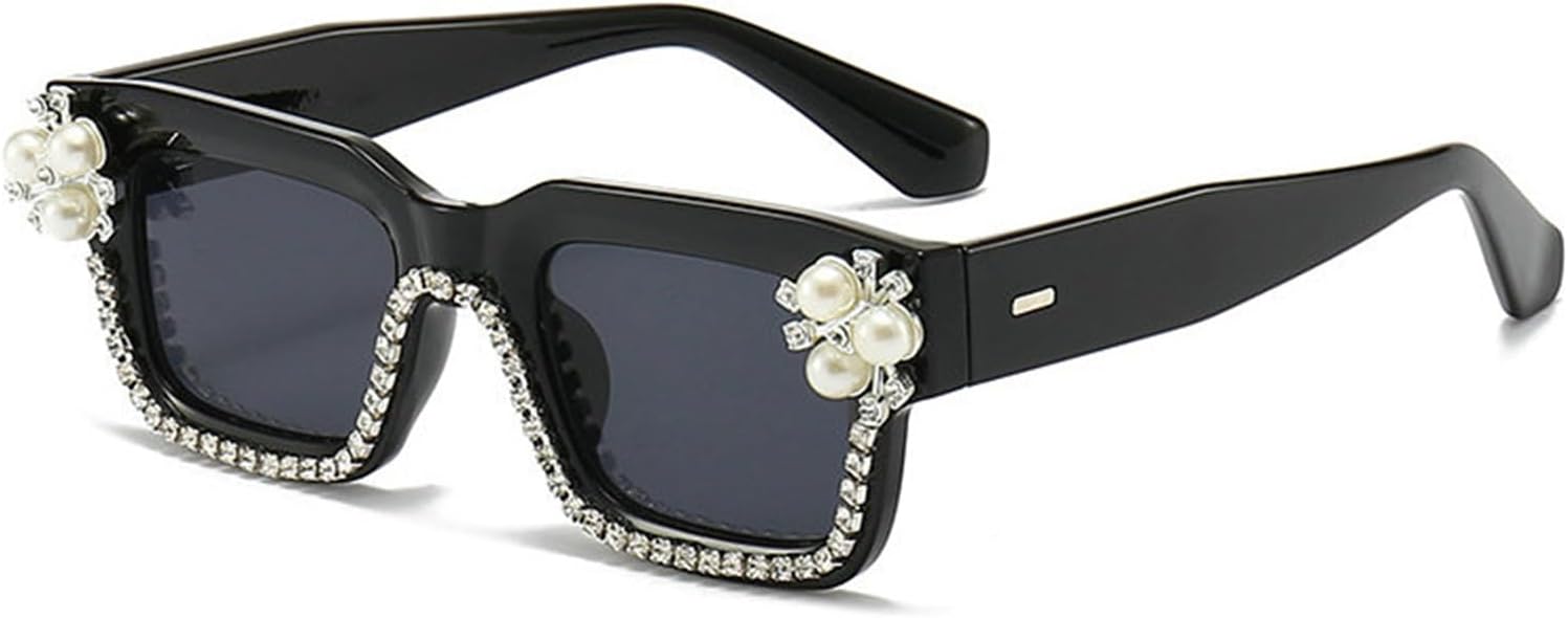 Солнцезащитные очки Helena прямоугольной формы с бриллиантами, квадратные солнцезащитные очки со стразами, жемчужные женские блестящие солнцезащитные очки для вечеринок, Black
Солнцезащитные очки Helena прямоугольной формы с бриллиантами, квадратные солнцезащитные очки со стразами, жемчужные женские блестящие солнцезащитные очки для вечеринок, Black