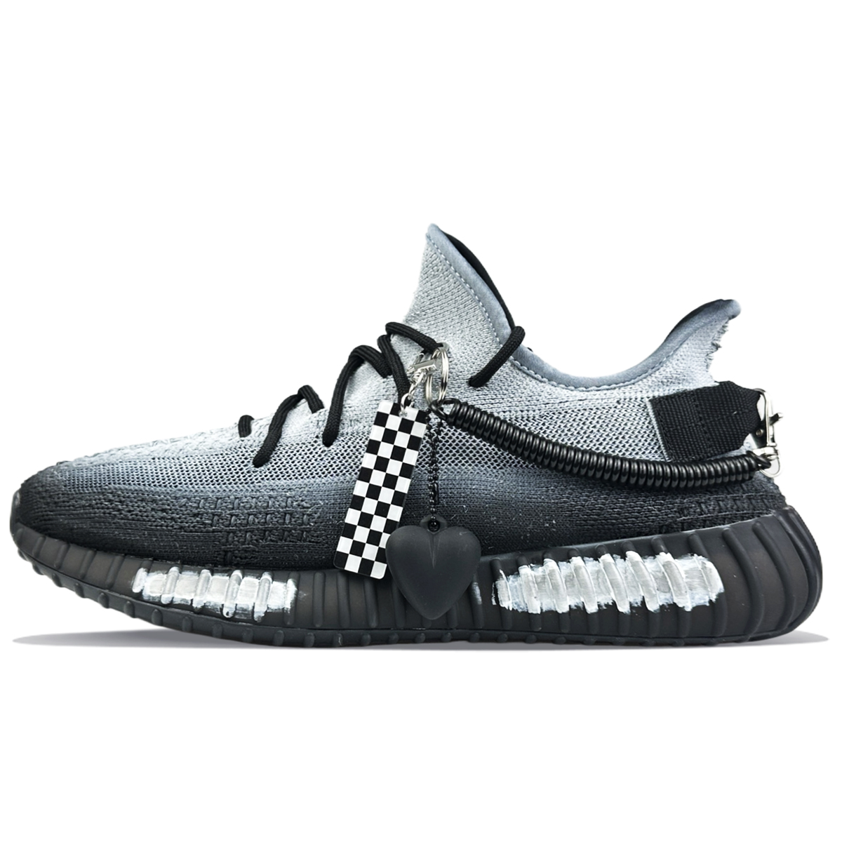 Adidas Originals Кроссовки Yeezy Boost 350 V2, мужские, низкие, белые/черные
Adidas Originals Кроссовки Yeezy Boost 350 V2, мужские, низкие, белые/черные
