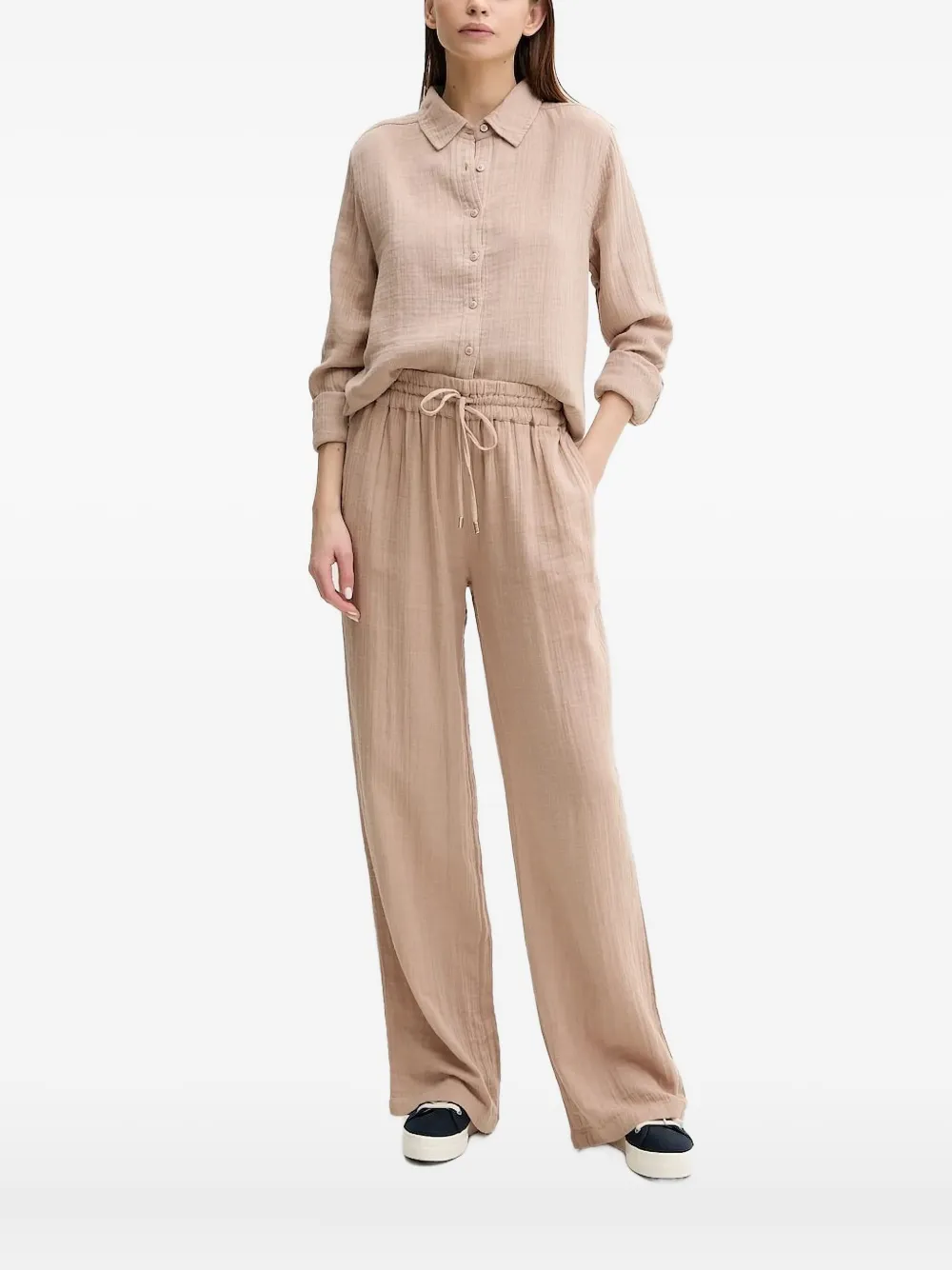 Рубашка с застежкой на пуговицы и острым воротником Melissa Odabash, нейтральный
Рубашка с застежкой на пуговицы и острым воротником Melissa Odabash, нейтральный