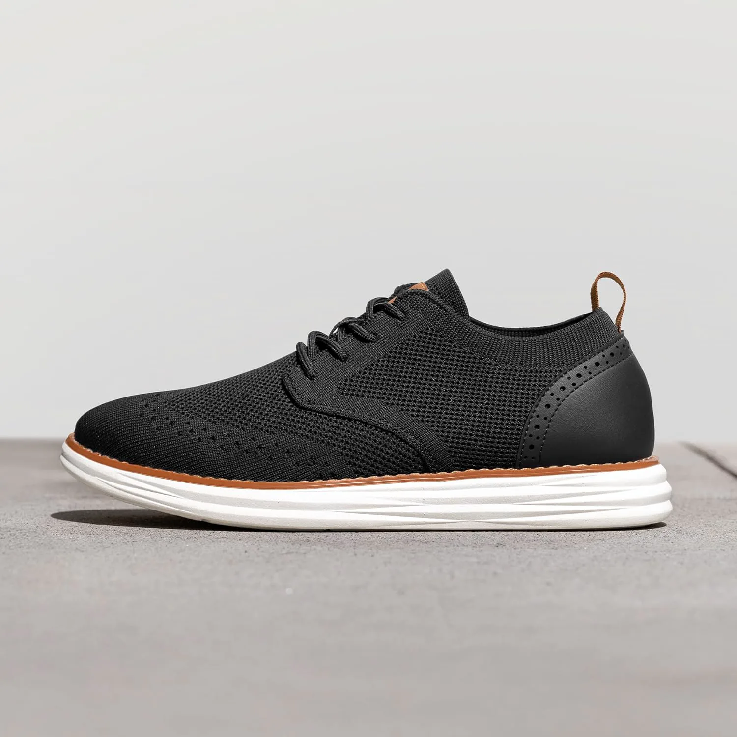 Кроссовки Bruno Marc для мужчин KnitFlex Craft Mesh Oxfords, повседневные, с шнуровкой, легкие для ходьбы, черный
Кроссовки Bruno Marc для мужчин KnitFlex Craft Mesh Oxfords, повседневные, с шнуровкой, легкие для ходьбы, черный