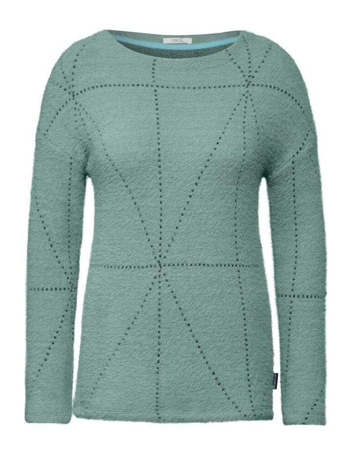 Лонгслив Cecil Langarmshirt, цвет glaced salvia green
Лонгслив Cecil Langarmshirt, цвет glaced salvia green