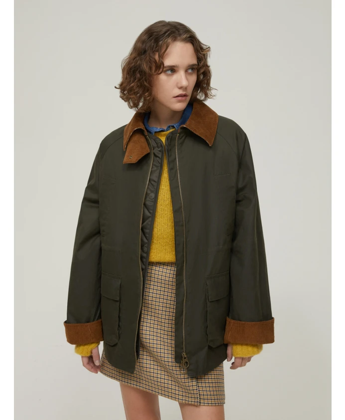 Утепленная хлопковая куртка со съемным жилетом Pennyblack, зеленый
Утепленная хлопковая куртка со съемным жилетом Pennyblack, зеленый