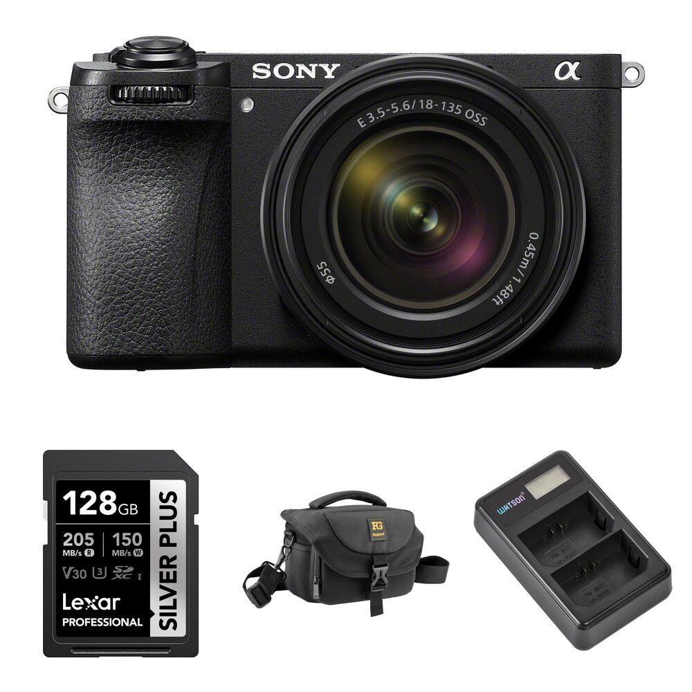 Беззеркальная камера Sony a6700 Mirrorless Camera with 18-135mm f/3.5-5.6 Lens and
Беззеркальная камера Sony a6700 Mirrorless Camera with 18-135mm f/3.5-5.6 Lens and