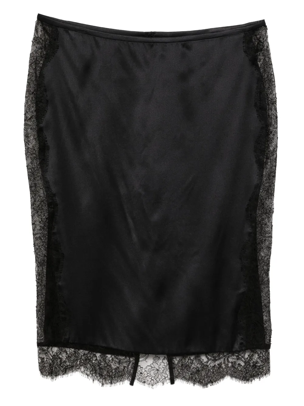 Атласная юбка с кружевом TOM FORD, черный
Атласная юбка с кружевом TOM FORD, черный