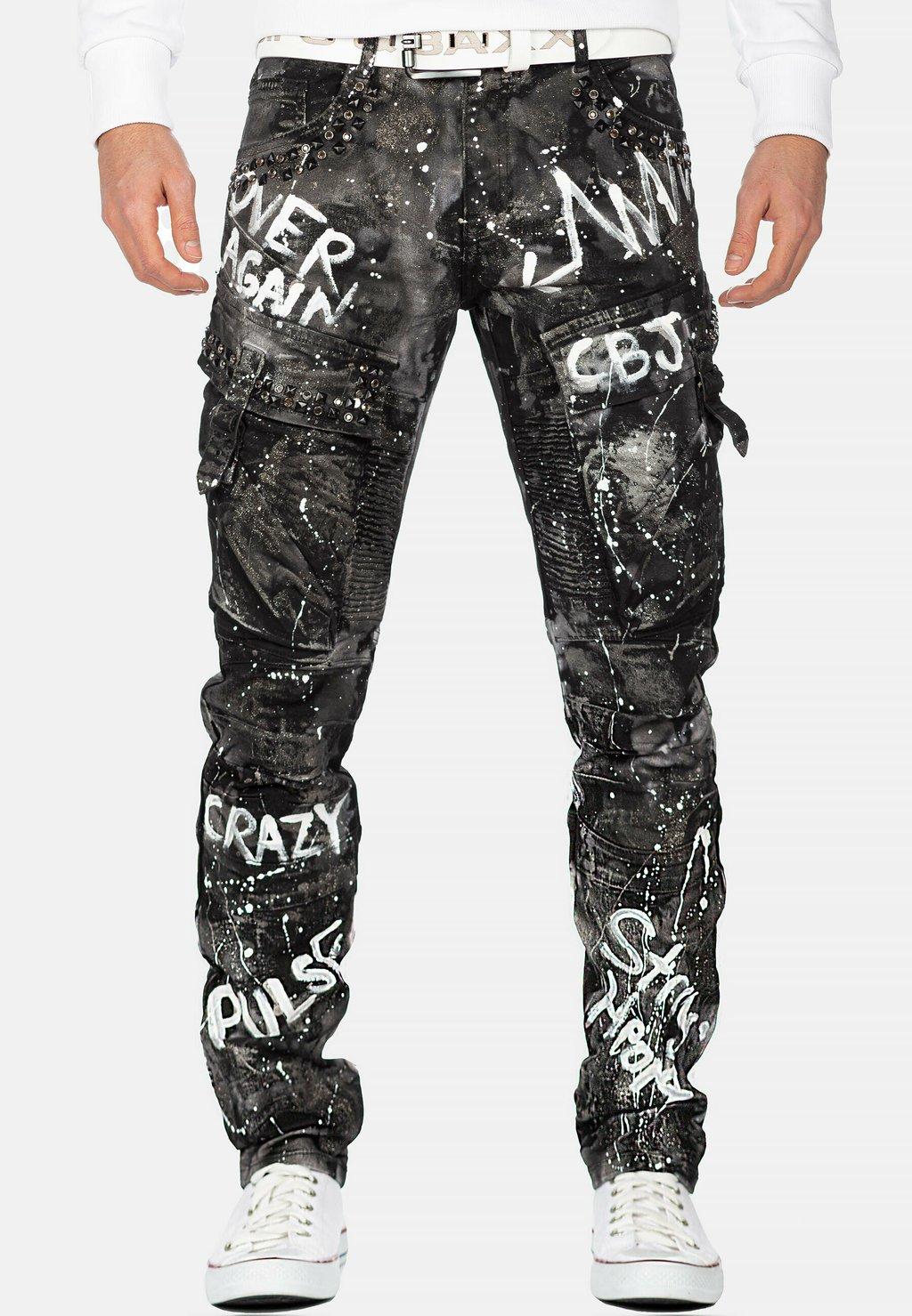 Джинсы прямого кроя Cipo & Baxx, черный
Джинсы прямого кроя Cipo & Baxx, черный