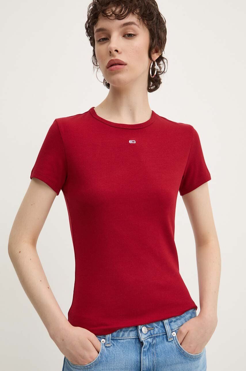 Футболка Томми Джинс Tommy Jeans, гранатовый
Футболка Томми Джинс Tommy Jeans, гранатовый