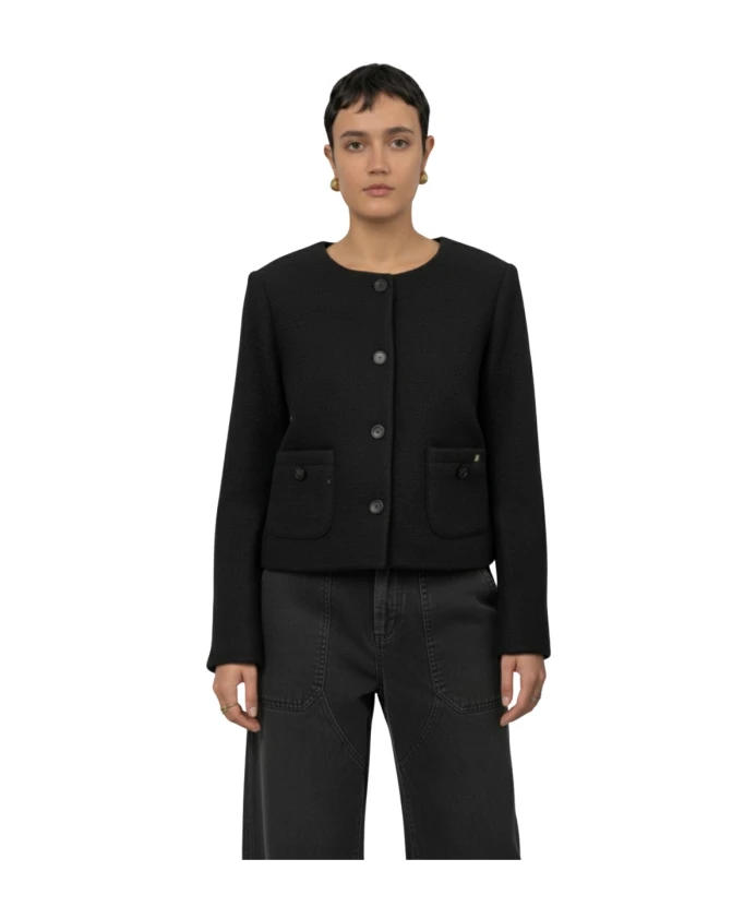 Укороченная куртка Lou Lou Mason'S, черный
Укороченная куртка Lou Lou Mason'S, черный