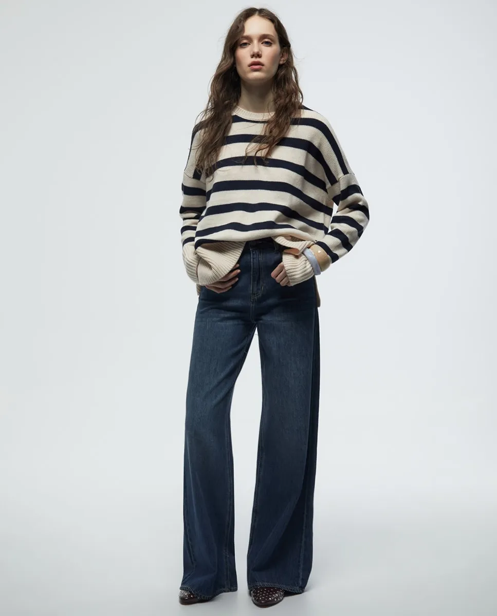 Джемпер в полоску Sfera, светло-серый
Джемпер в полоску Sfera, светло-серый