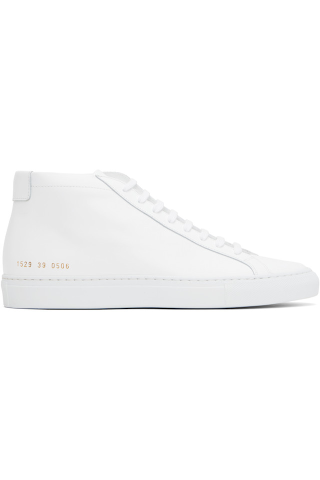 Оригинальные кроссовки Achilles mid Common Projects, белый
Оригинальные кроссовки Achilles mid Common Projects, белый