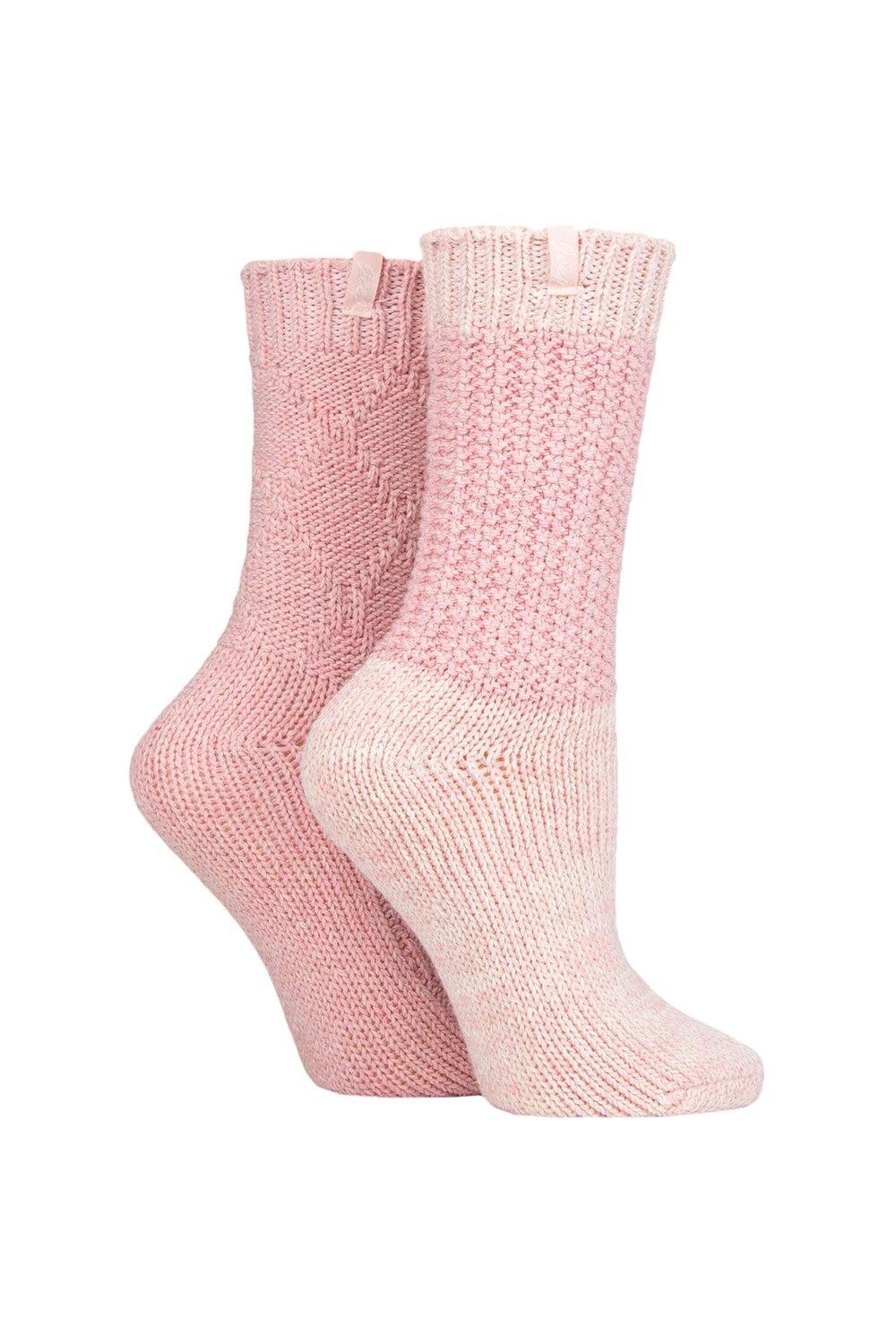2 пары шерстяных носков косой вязки Jeep, розовый
2 пары шерстяных носков косой вязки Jeep, розовый