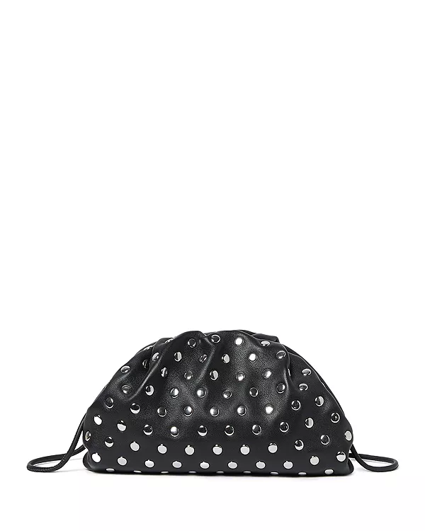 Плиссированный кожаный клатч Bailey Loeffler Randall, черный
Плиссированный кожаный клатч Bailey Loeffler Randall, черный