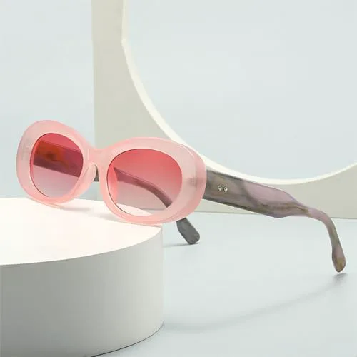 Популярные модные овальные солнцезащитные очки для женщин, винтажные, конфетного цвета, прозрачные, градиентные, мужские панк-солнцезащитные очки MTZJH, Grey Clear
Популярные модные овальные солнцезащитные очки для женщин, винтажные, конфетного цвета, прозрачные, градиентные, мужские панк-солнцезащитные очки MTZJH, Grey Clear