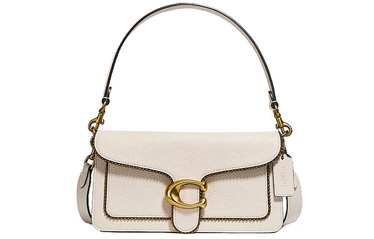 COACH Сумка через плечо Tabby Cow Leather Medium Women's White
COACH Сумка через плечо Tabby Cow Leather Medium Women's White
