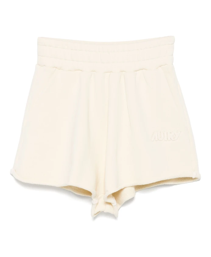 Белые хлопковые шорты с эластичным поясом Autry, белый
Белые хлопковые шорты с эластичным поясом Autry, белый