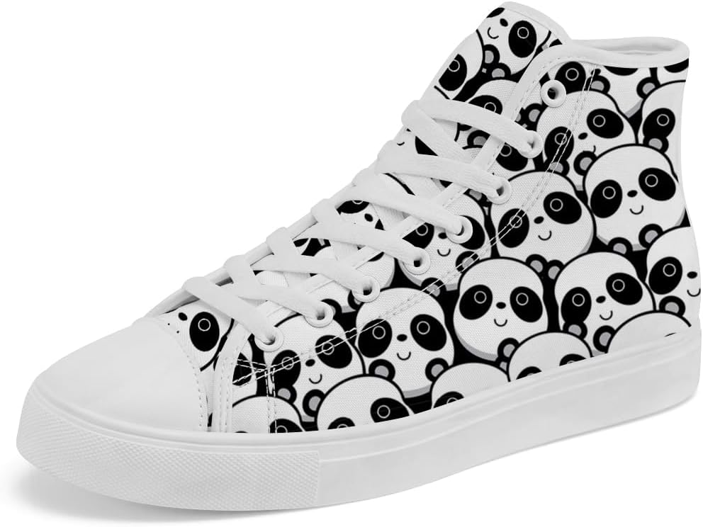 Кеды Chebing Panda высокие на шнуровке из холщовой ткани, повседневная обувь для мужчин и женщин, белый/черный
Кеды Chebing Panda высокие на шнуровке из холщовой ткани, повседневная обувь для мужчин и женщин, белый/черный