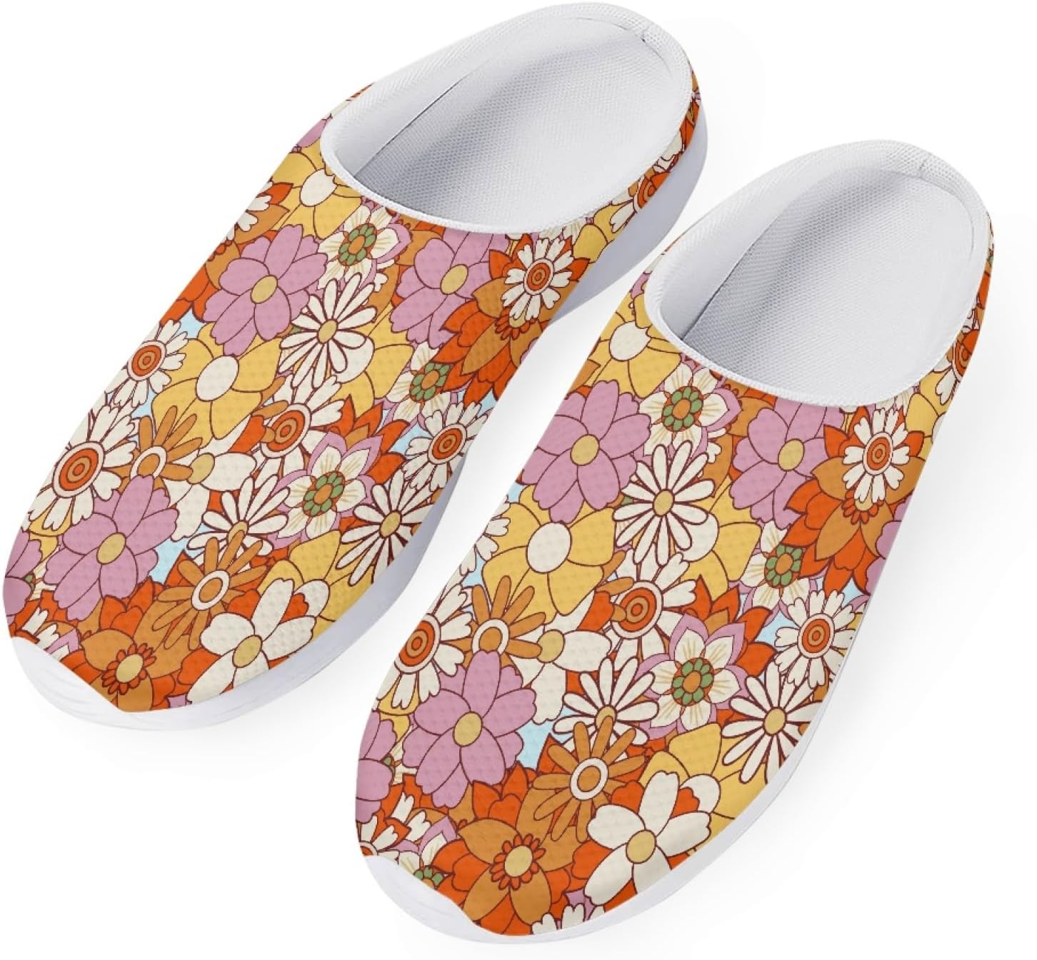 Сандалии-слипоны Boatee для женщин и мужчин с поддержкой свода стопы, садовая обувь, Hippie Flower Power
Сандалии-слипоны Boatee для женщин и мужчин с поддержкой свода стопы, садовая обувь, Hippie Flower Power
