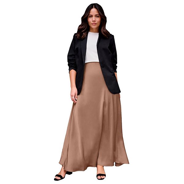 Женская юбка-макси plus size Avenue, Creamy Mocha
Женская юбка-макси plus size Avenue, Creamy Mocha