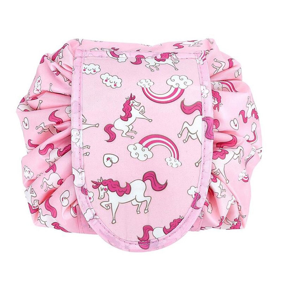 Круглая косметичка One Step на шнурке, Rose White Horses Intirilife, цвет розовый
Круглая косметичка One Step на шнурке, Rose White Horses Intirilife, цвет розовый