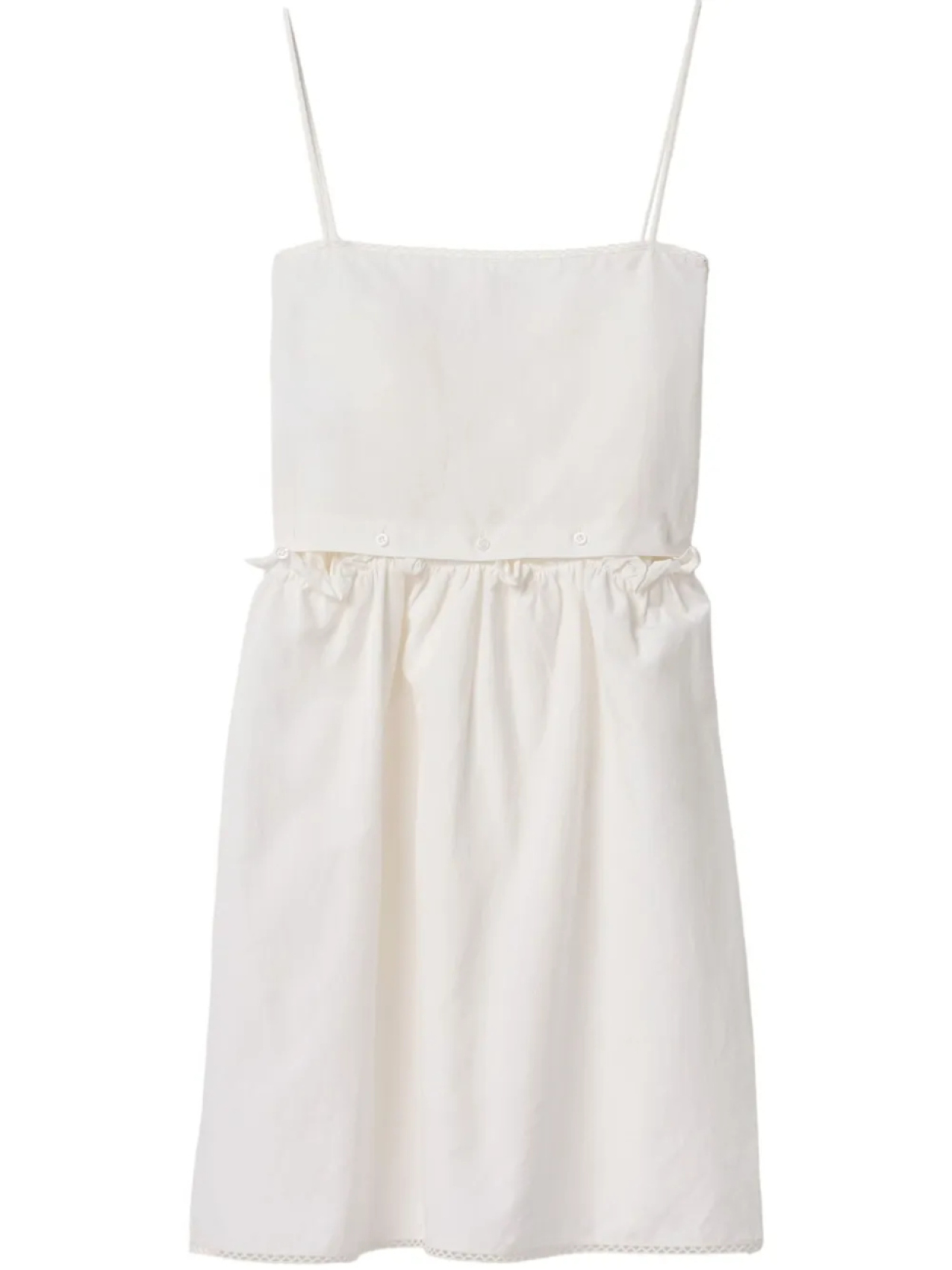 Miu Miu платье с логотипом, белый
Miu Miu платье с логотипом, белый