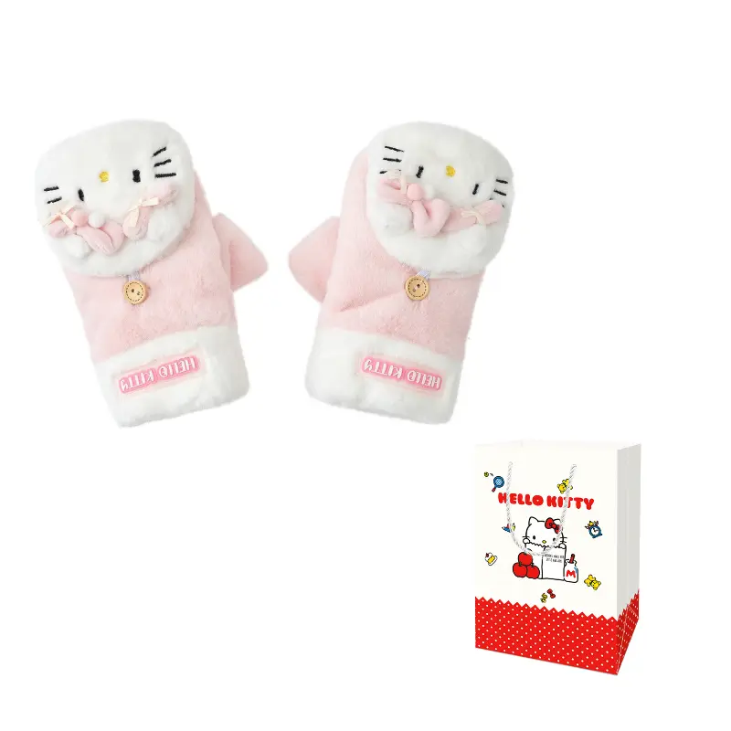 Полиэстеровые вязаные перчатки женские Sanrio
Полиэстеровые вязаные перчатки женские Sanrio