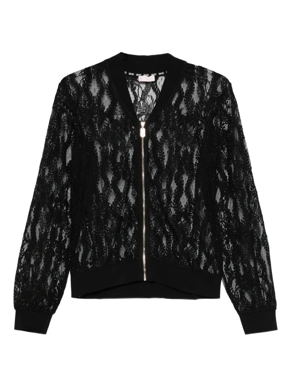 Кардиган на молнии с кружевной вставкой LIU JO, синий
Кардиган на молнии с кружевной вставкой LIU JO, синий