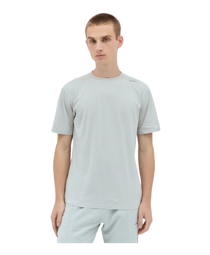 Футболка из хлопкового джерси с круглым вырезом и логотипом Affxwrks, серый 
Футболка из хлопкового джерси с круглым вырезом и логотипом Affxwrks, серый