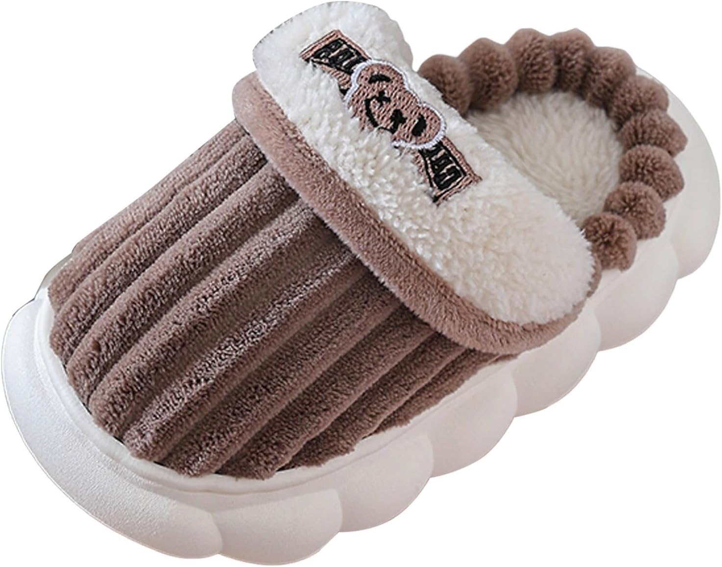 Мягкие домашние тапочки для мальчиков и девочек, плюшевые, удобные, теплые, нескользящие, для дома, зимние, с толстой подошвой Iwihmiv, Coffee
Мягкие домашние тапочки для мальчиков и девочек, плюшевые, удобные, теплые, нескользящие, для дома, зимние, с толстой подошвой Iwihmiv, Coffee