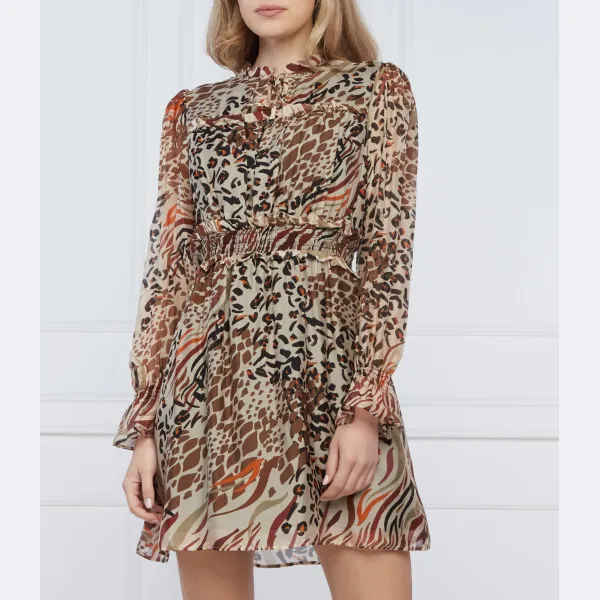 Платье с добавлением шелка Liu Jo, коричневый
Платье с добавлением шелка Liu Jo, коричневый