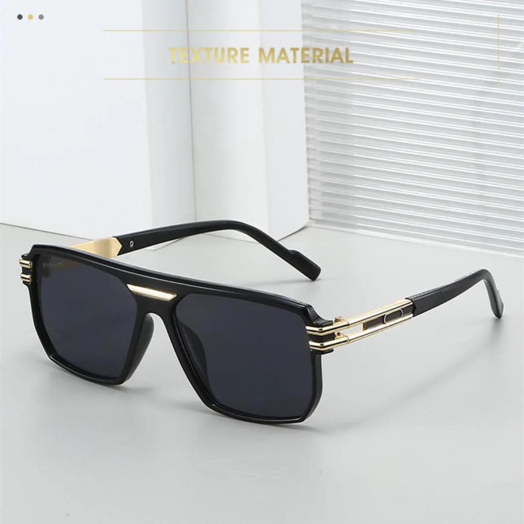Большие квадратные солнцезащитные очки для мужчин, декоративный стиль панк, роскошные солнцезащитные очки с защитой от УФ-излучения UV400 UATXTAU, Black Gray
Большие квадратные солнцезащитные очки для мужчин, декоративный стиль панк, роскошные солнцезащитные очки с защитой от УФ-излучения UV400 UATXTAU, Black Gray