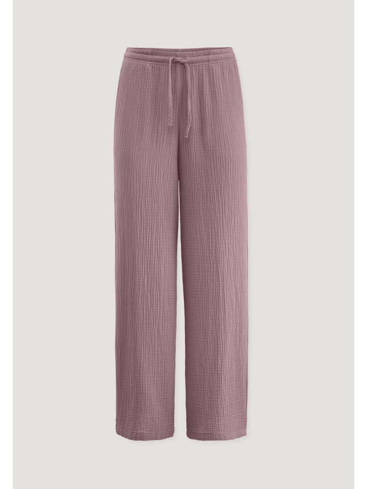 Пижамные штаны из муслина цвета пыльной розы Hessnatur
Пижамные штаны из муслина цвета пыльной розы Hessnatur