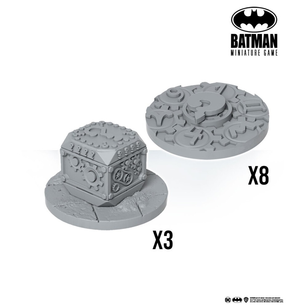 Миниатюра Knight Models Batman Miniature Game: Riddler Markers
Миниатюра Knight Models Batman Miniature Game: Riddler Markers