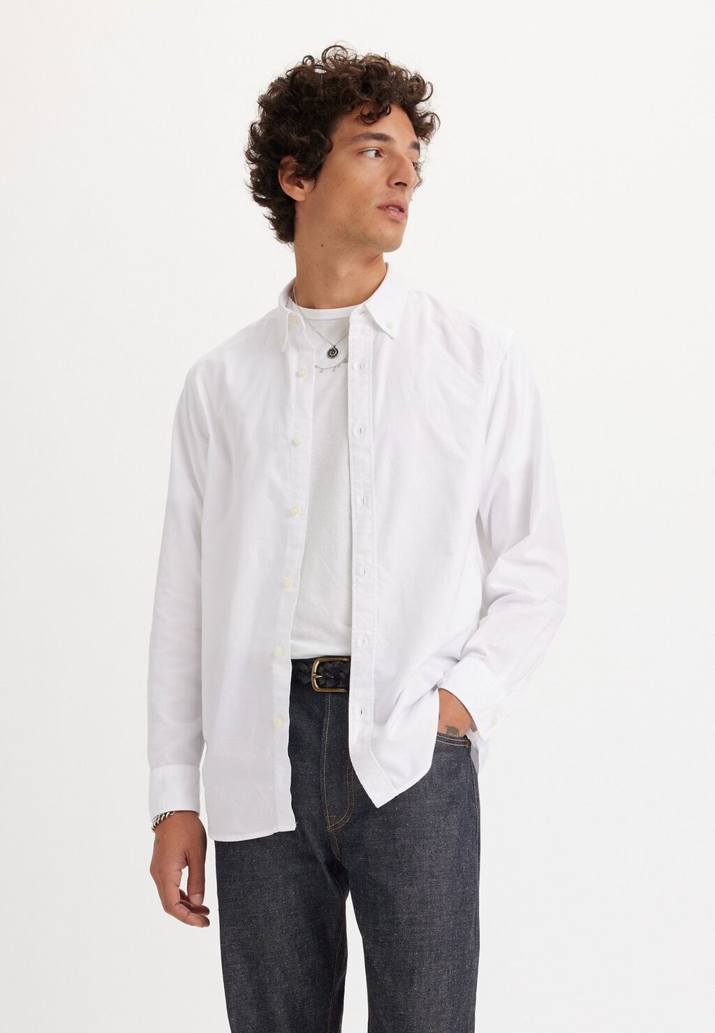 Рубашка Authentic Button Down Levi's, цвет bright white
Рубашка Authentic Button Down Levi's, цвет bright white