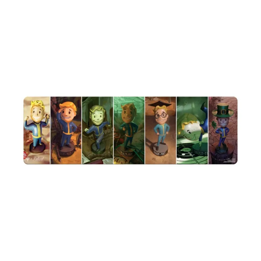 Настольный игровой коврик длиной 8 футов — Fallout S.P.E.C.I.A.L. Пупсы, Official Magic - The Gathering - Playmats - Fallout
Настольный игровой коврик длиной 8 футов — Fallout S.P.E.C.I.A.L. Пупсы, Official Magic - The Gathering - Playmats - Fallout