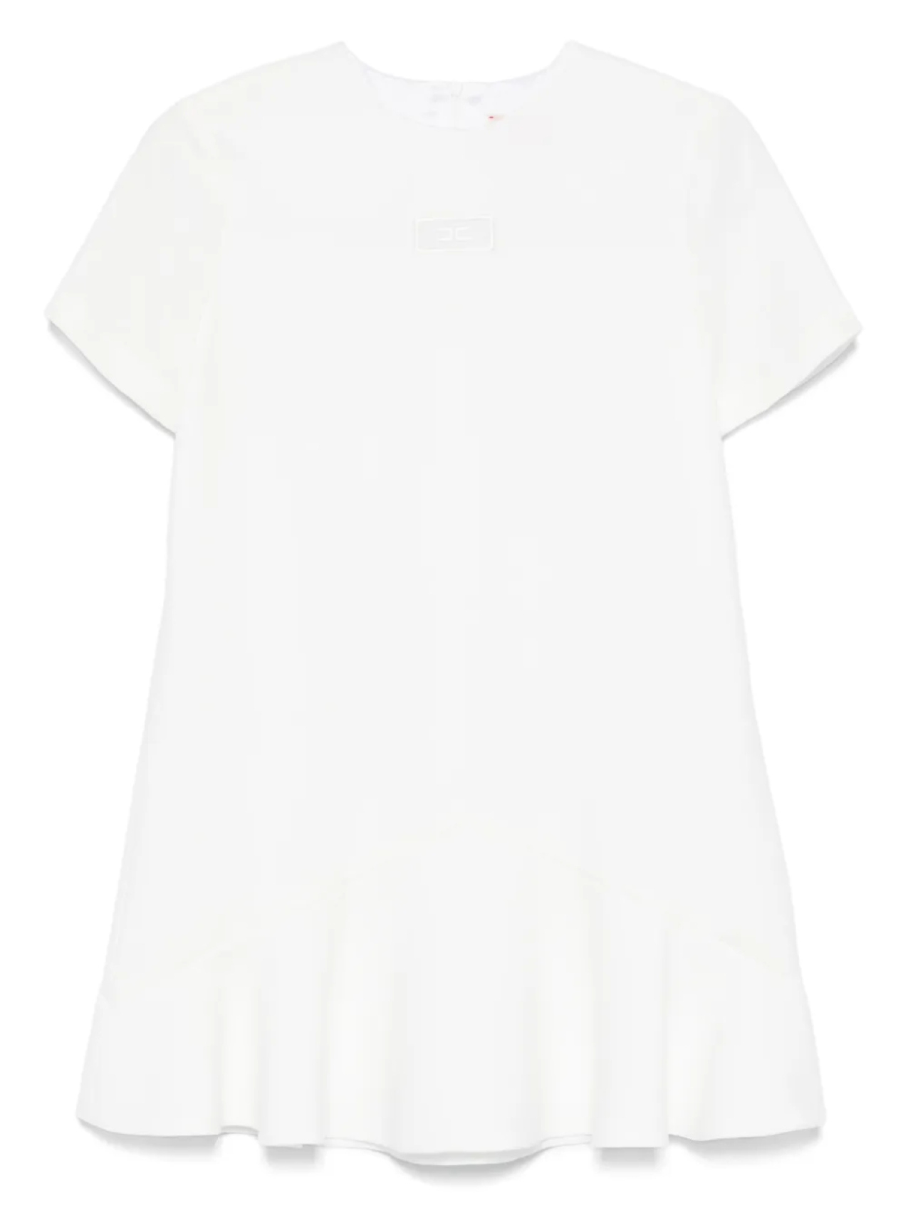 Платье Elisabetta Franchi La Mia Bambina с вышитым логотипом, белый
Платье Elisabetta Franchi La Mia Bambina с вышитым логотипом, белый