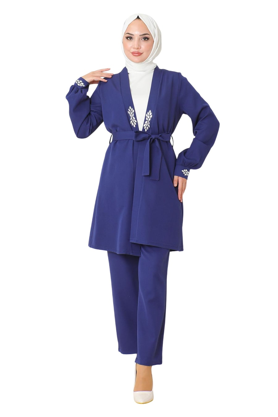 Брючный костюм MODAMIHRAM, темно-синий
Брючный костюм MODAMIHRAM, темно-синий